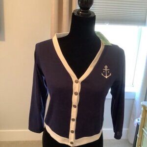 NWT RockSteady Knit Sailor Cardigan